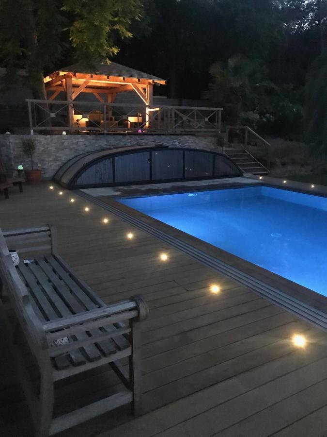 La Maison De La Dune - Chambres Climatisees - Jacuzzi 1Ere Seance Offerte - Piscine Chauffee Avec Abri Amovible - Plage Situee A 200M, Acces Direct Par Le Bois La Couarde-sur-Mer Exterior foto