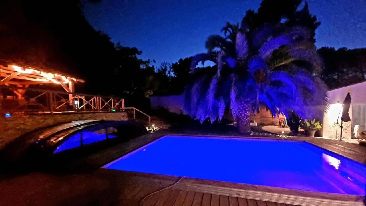 La Maison De La Dune - Chambres Climatisees - Jacuzzi 1Ere Seance Offerte - Piscine Chauffee Avec Abri Amovible - Plage Situee A 200M, Acces Direct Par Le Bois La Couarde-sur-Mer Exterior foto